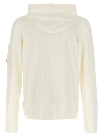 White Cotton Sweatshirt