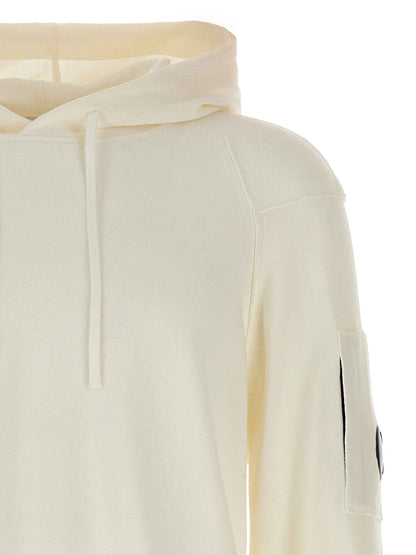 White Cotton Sweatshirt