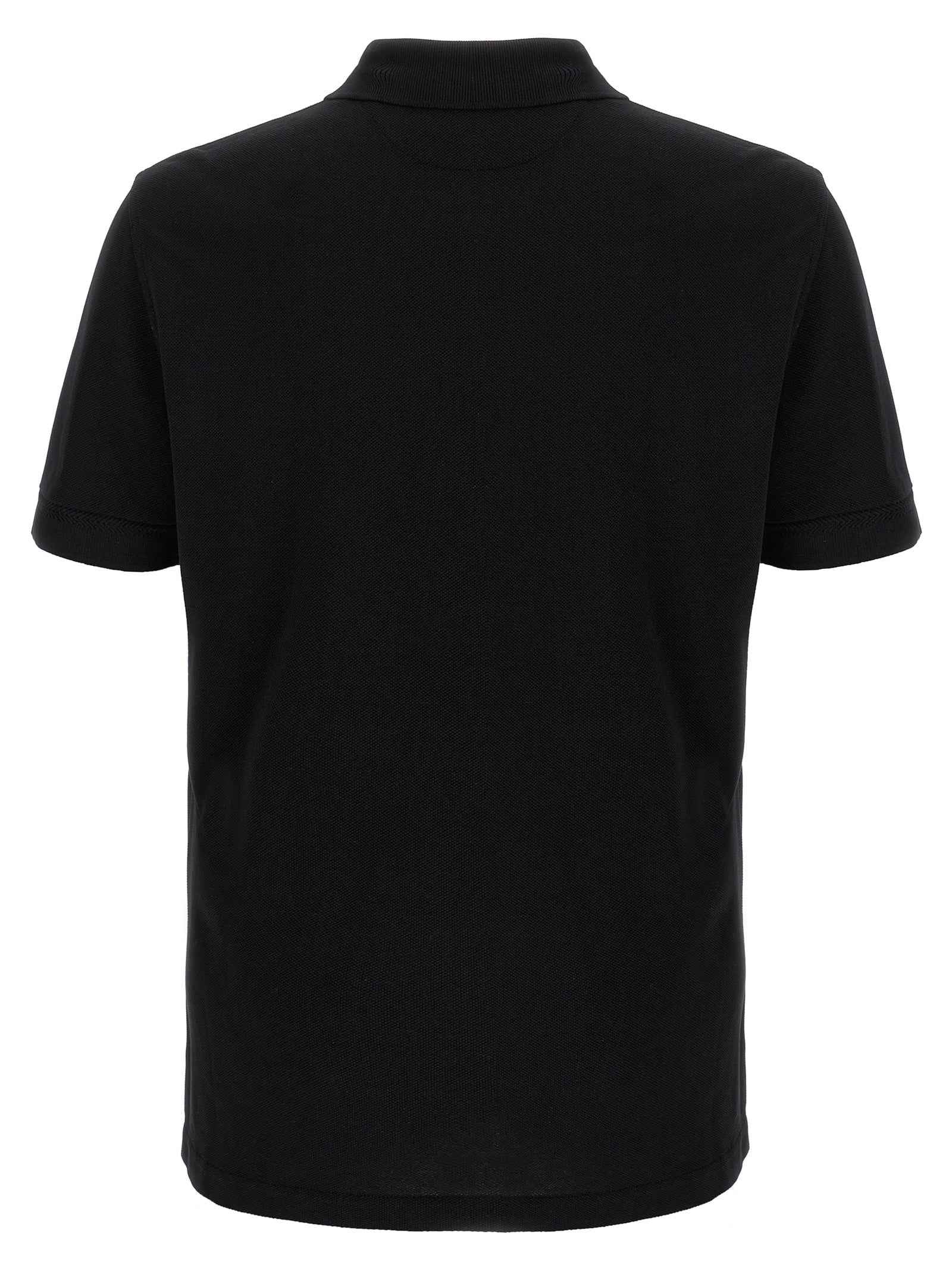 Black Lyocell Polo Shirt