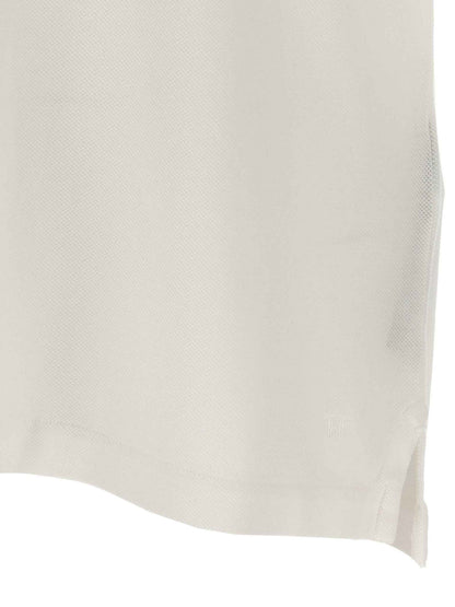 White Lyocell Polo Shirt
