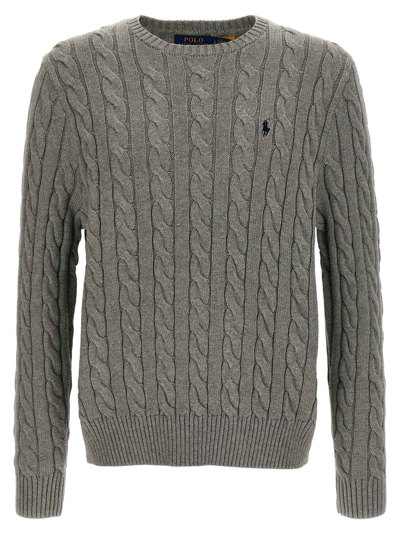 Gray Cotton Cardigan