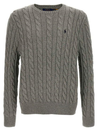 Gray Cotton Cardigan
