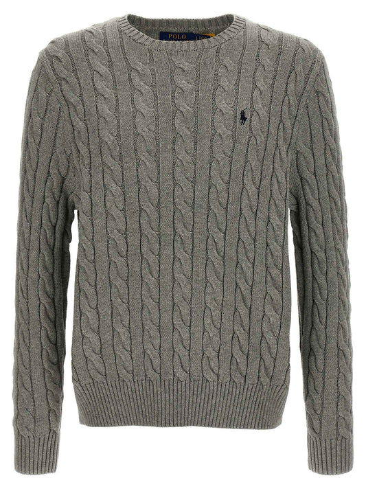 Gray Cotton Cardigan