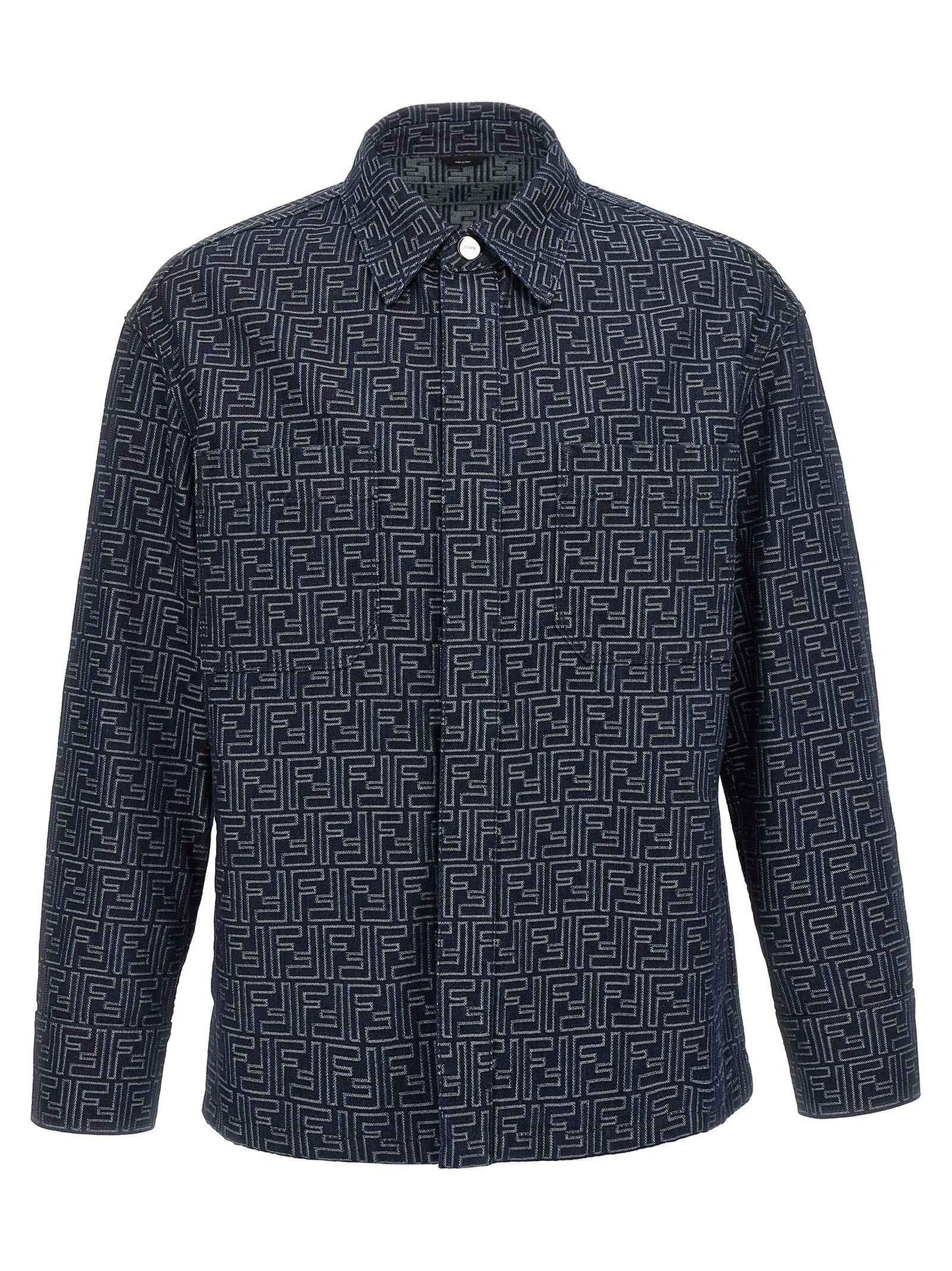 Blue Cotton Denim Jacket