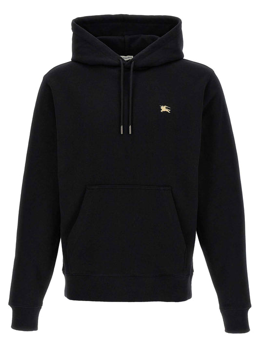 Black Cotton Sweatshirt