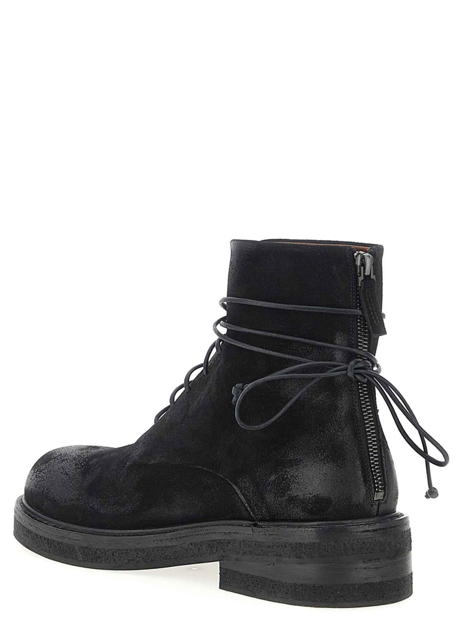 Black Cotton Chelsea Boots