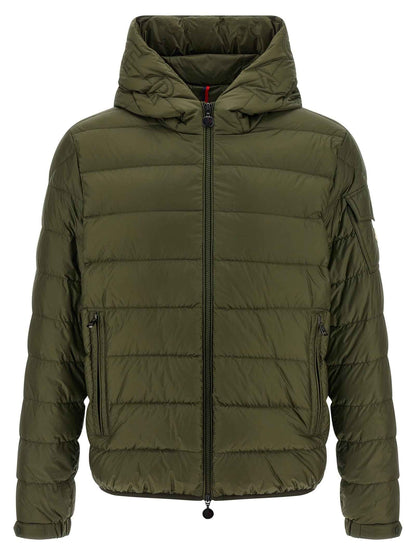 Bicolor Polyamide Full-Length Jacket