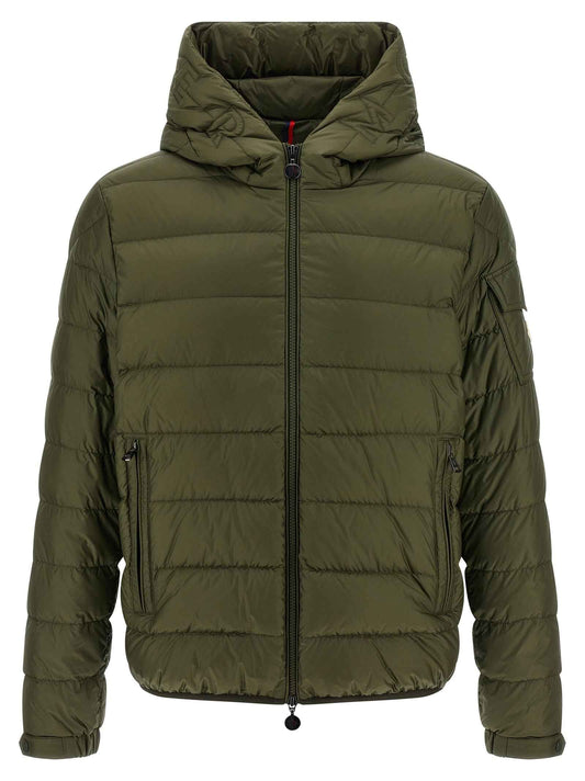 Bicolor Polyamide Full-Length Jacket