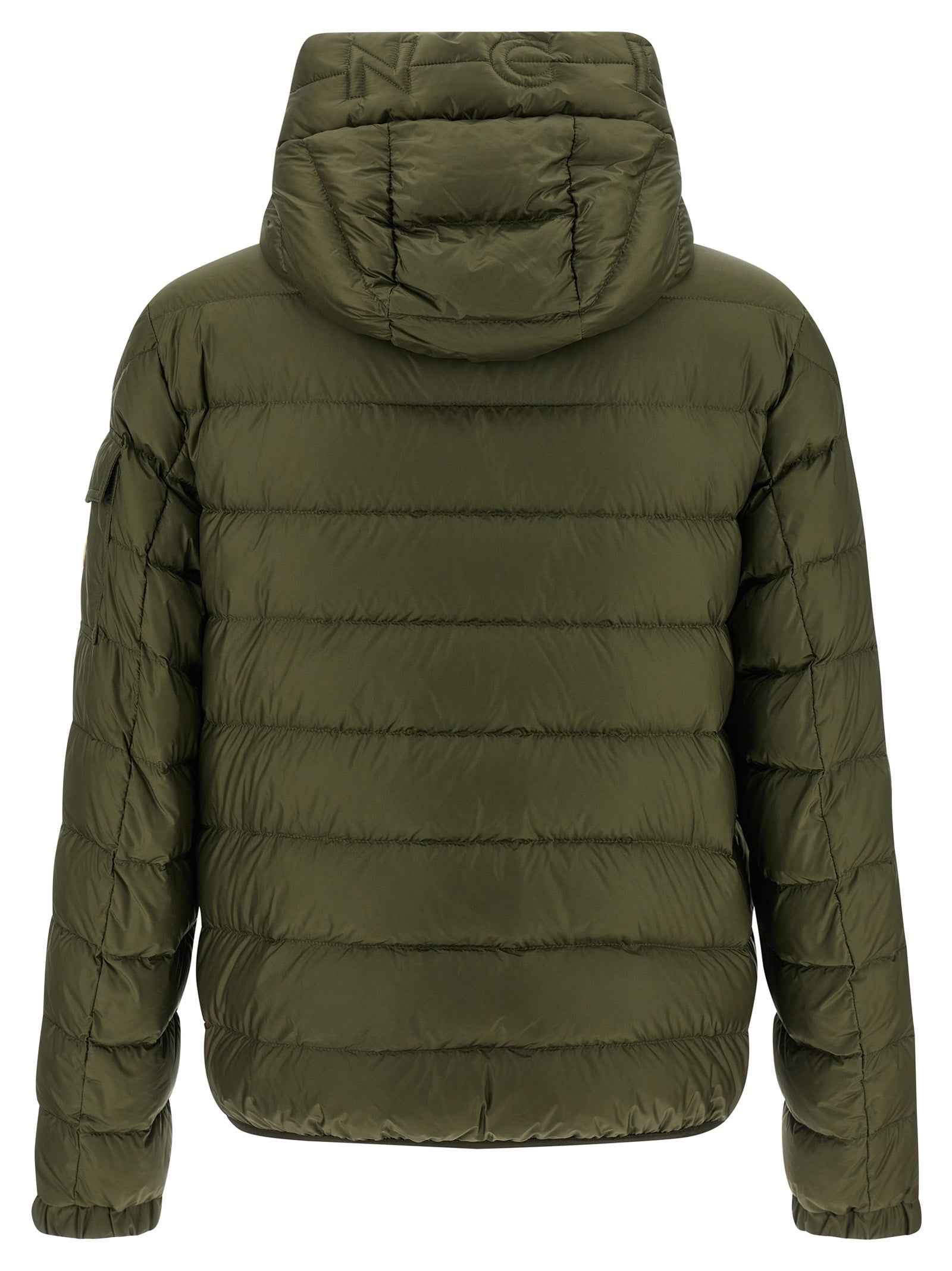Bicolor Polyamide Full-Length Jacket
