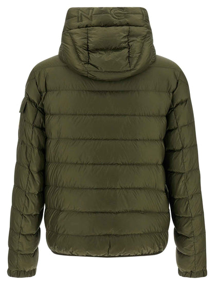 Bicolor Polyamide Full-Length Jacket