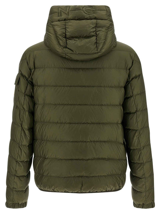 Bicolor Polyamide Full-Length Jacket
