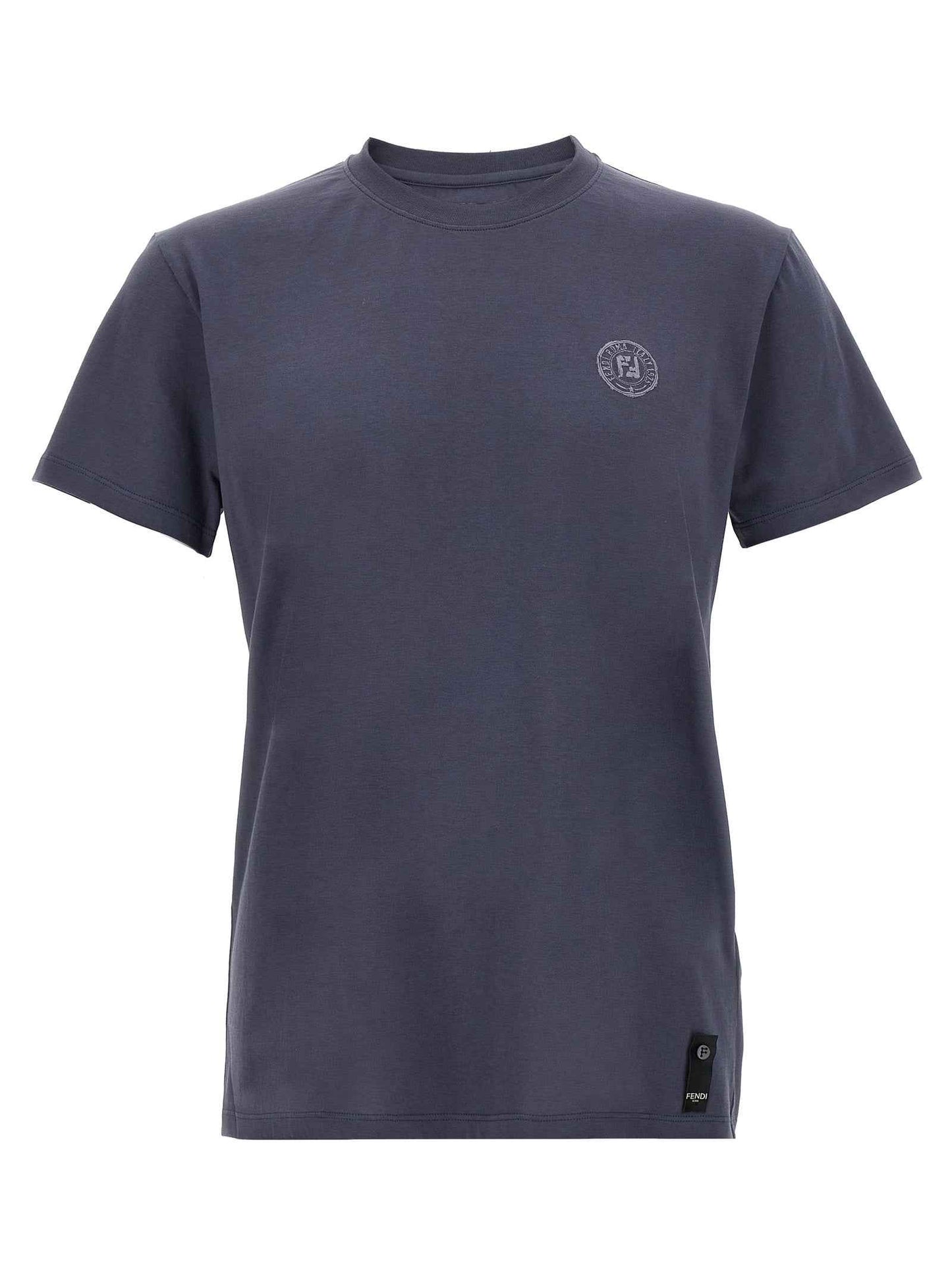 Blue Cotton T-Shirt
