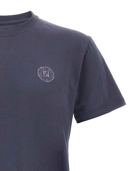 Blue Cotton T-Shirt