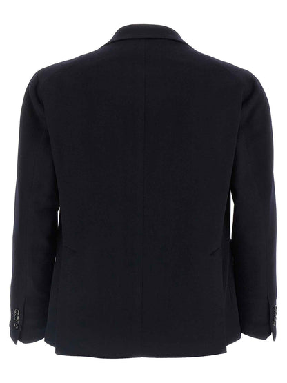 Blue Cashmere Blazer