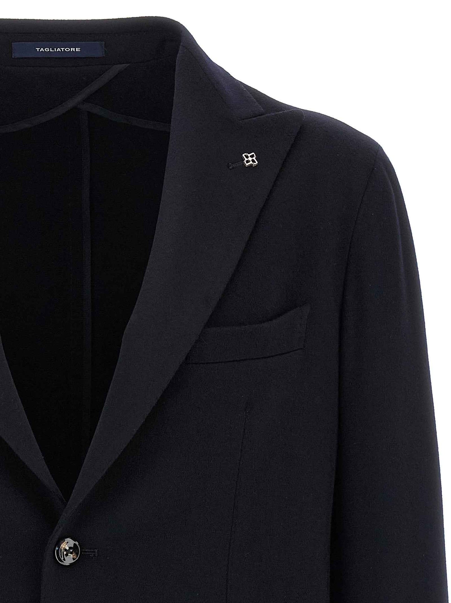 Blue Cashmere Blazer