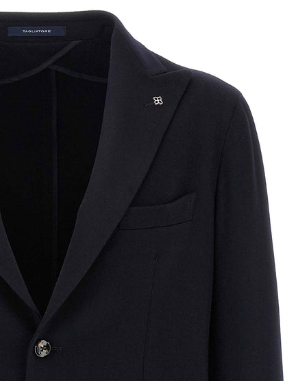 Blue Cashmere Blazer