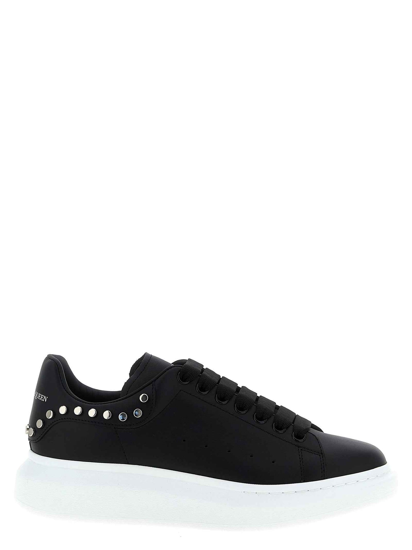Black Calfskin Chunky Sneakers