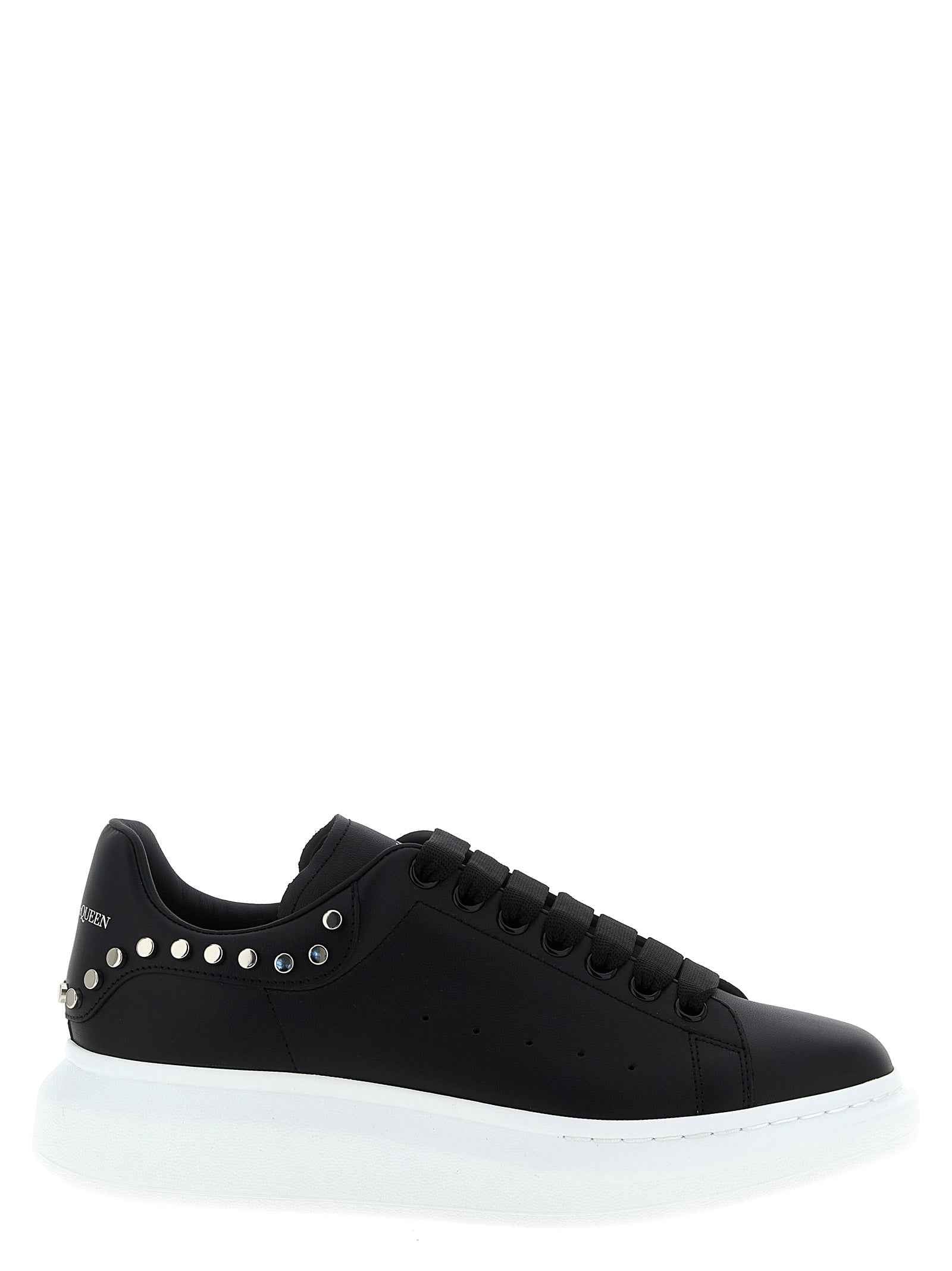 Black Calfskin Chunky Sneakers