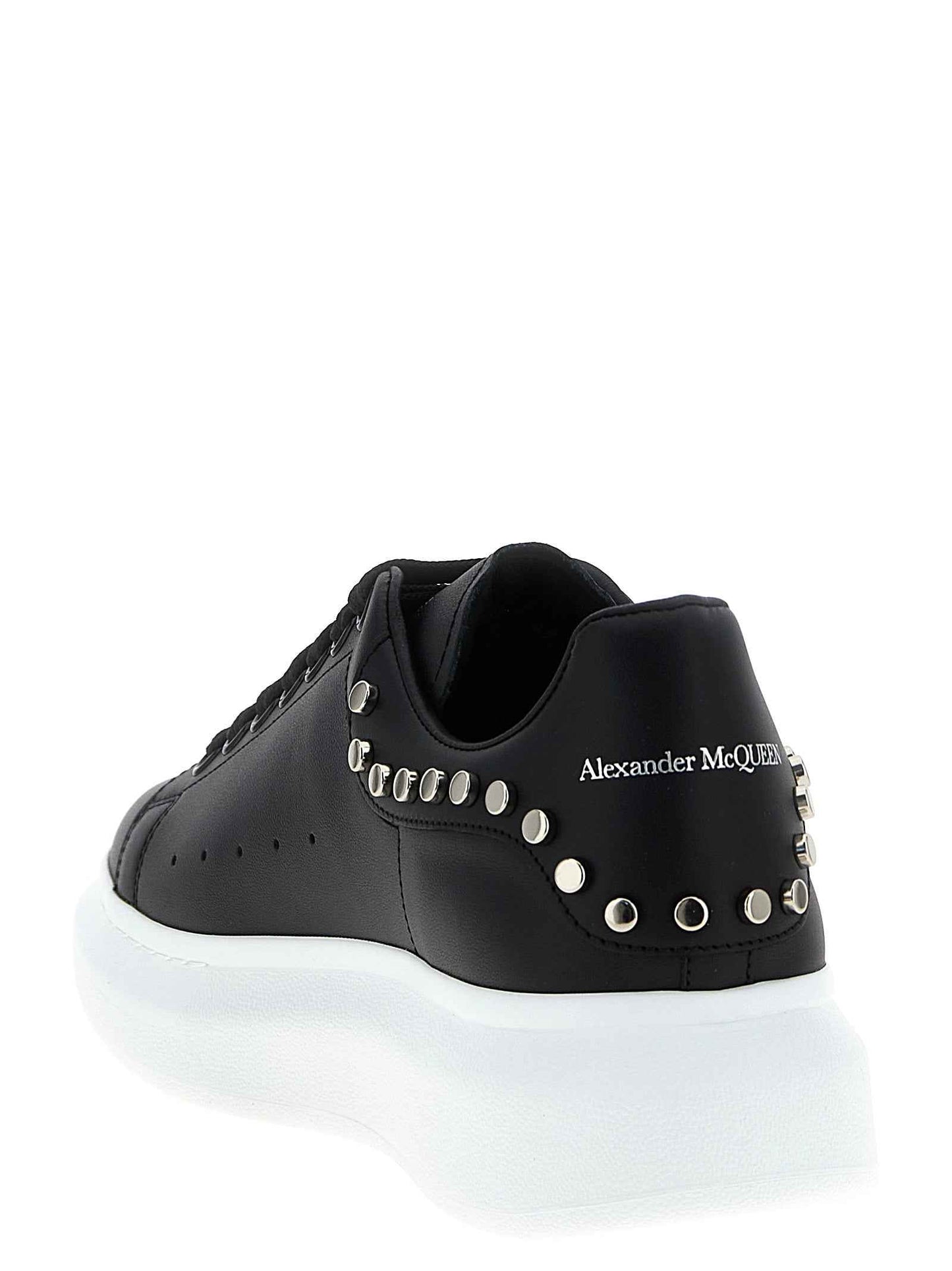Black Calfskin Chunky Sneakers