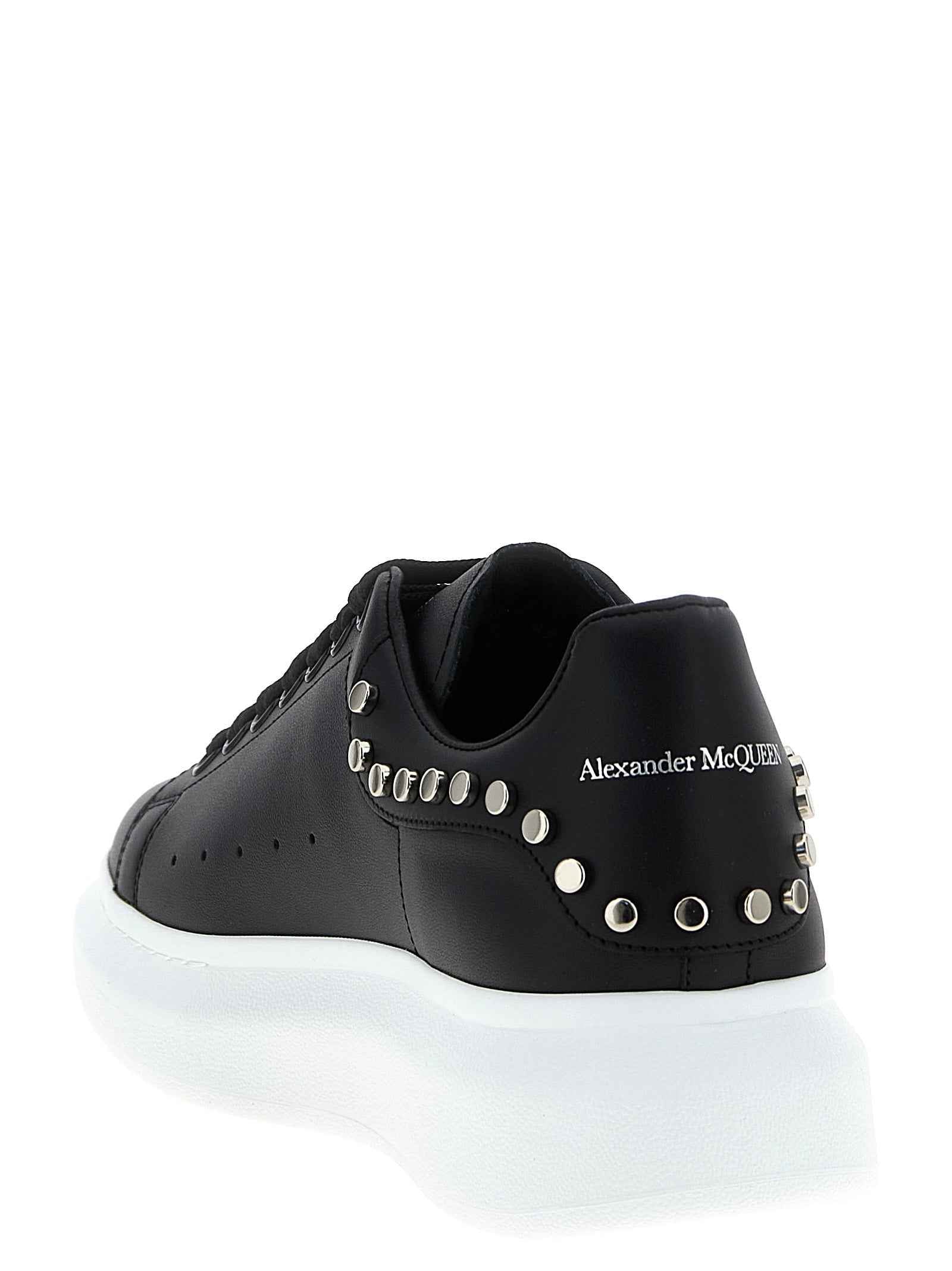 Black Calfskin Chunky Sneakers