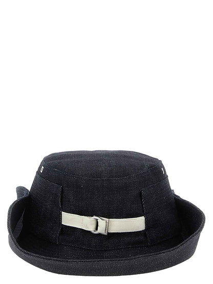 Blue Cotton Bucket Hat
