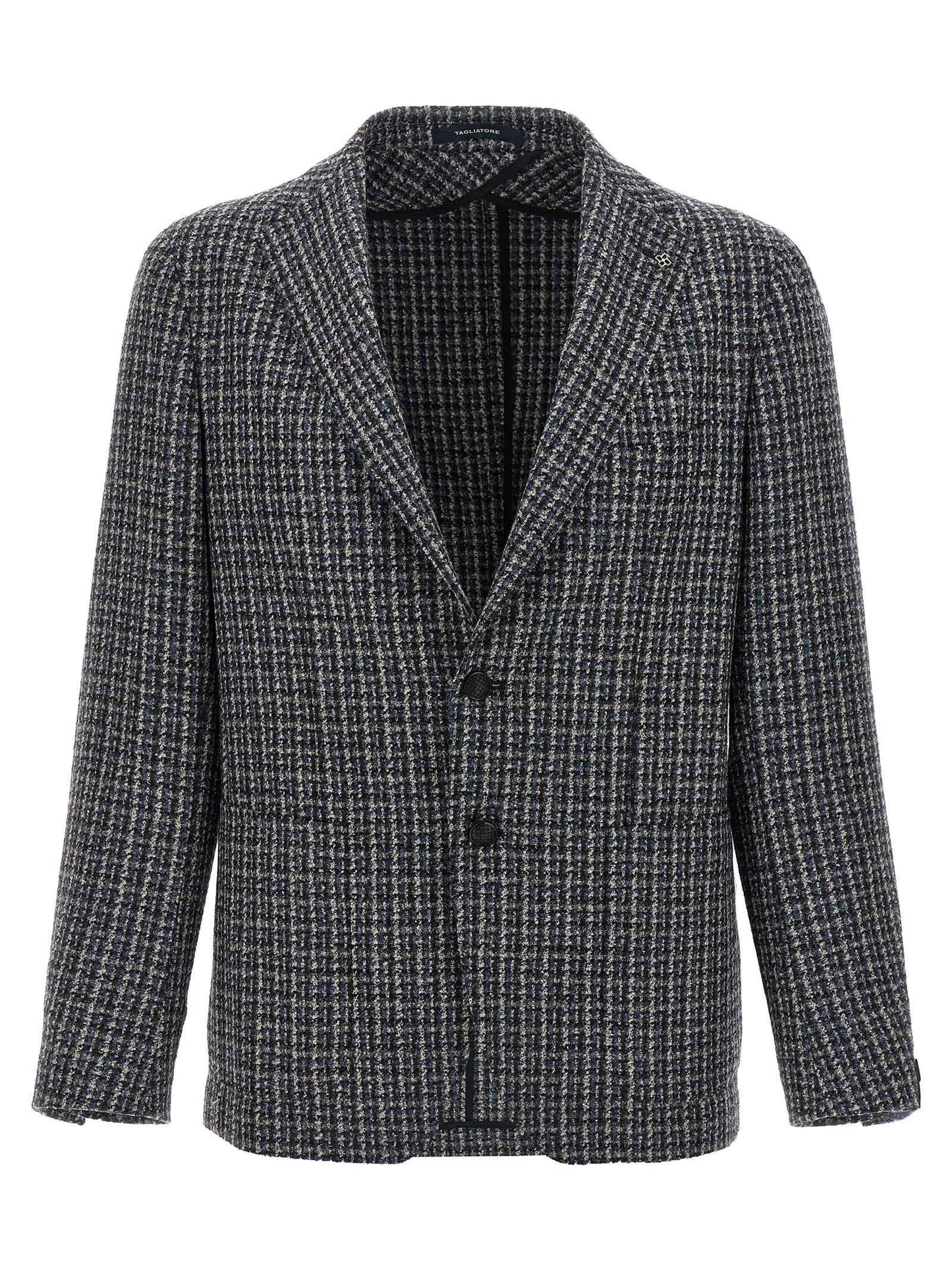 Multicolor Virgin Wool Blazer