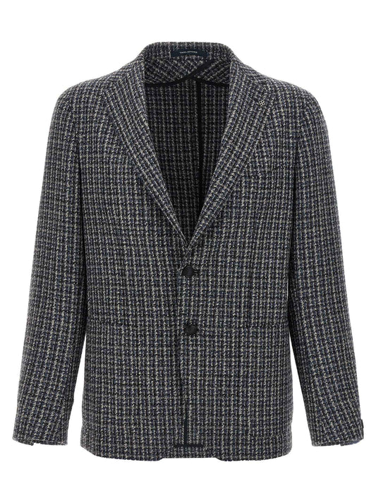 Multicolor Virgin Wool Blazer