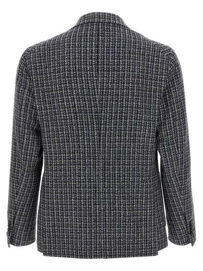 Multicolor Virgin Wool Blazer