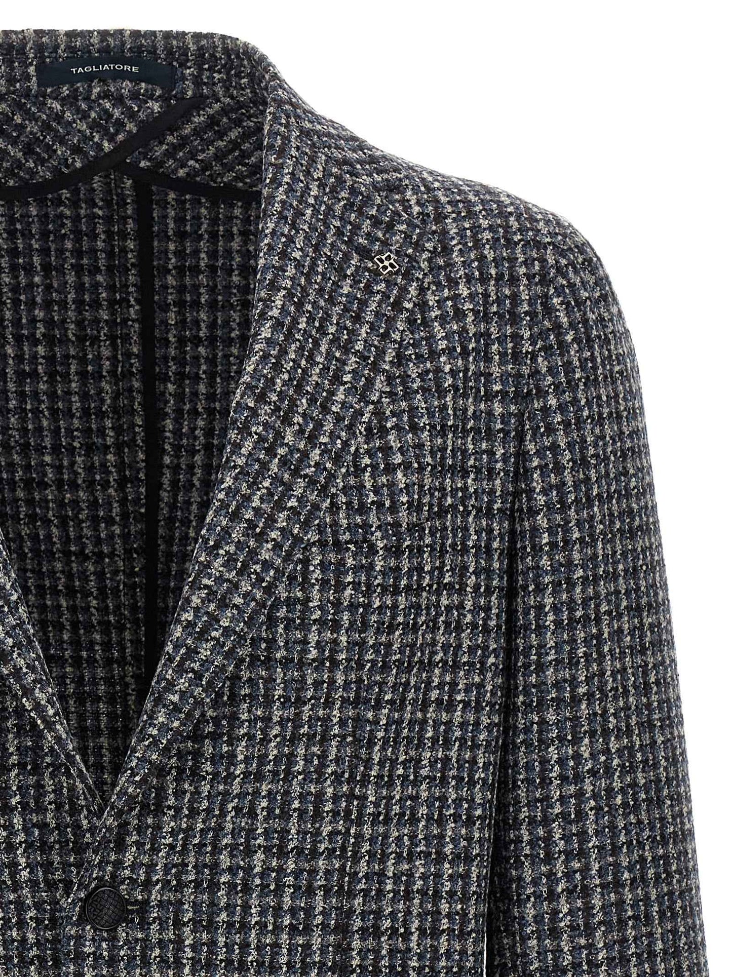 Multicolor Virgin Wool Blazer