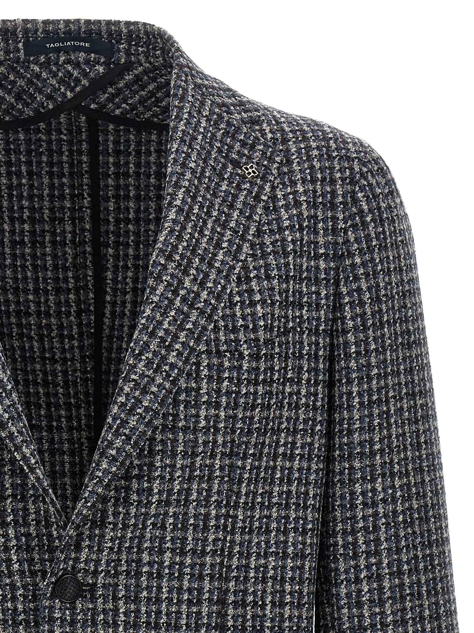 Multicolor Virgin Wool Blazer