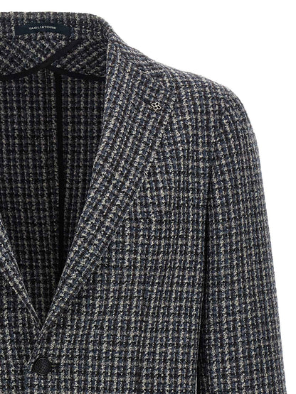 Multicolor Virgin Wool Blazer