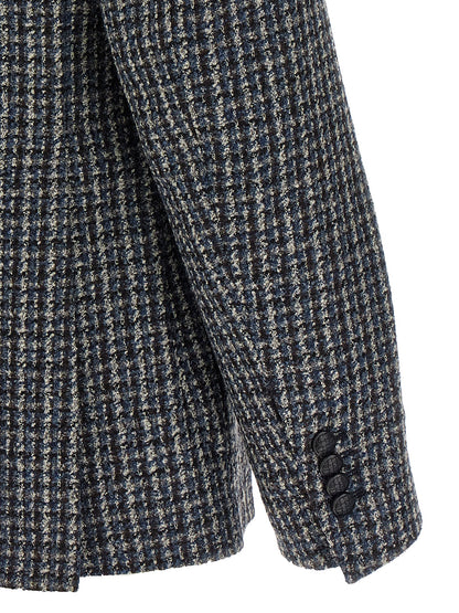Multicolor Virgin Wool Blazer