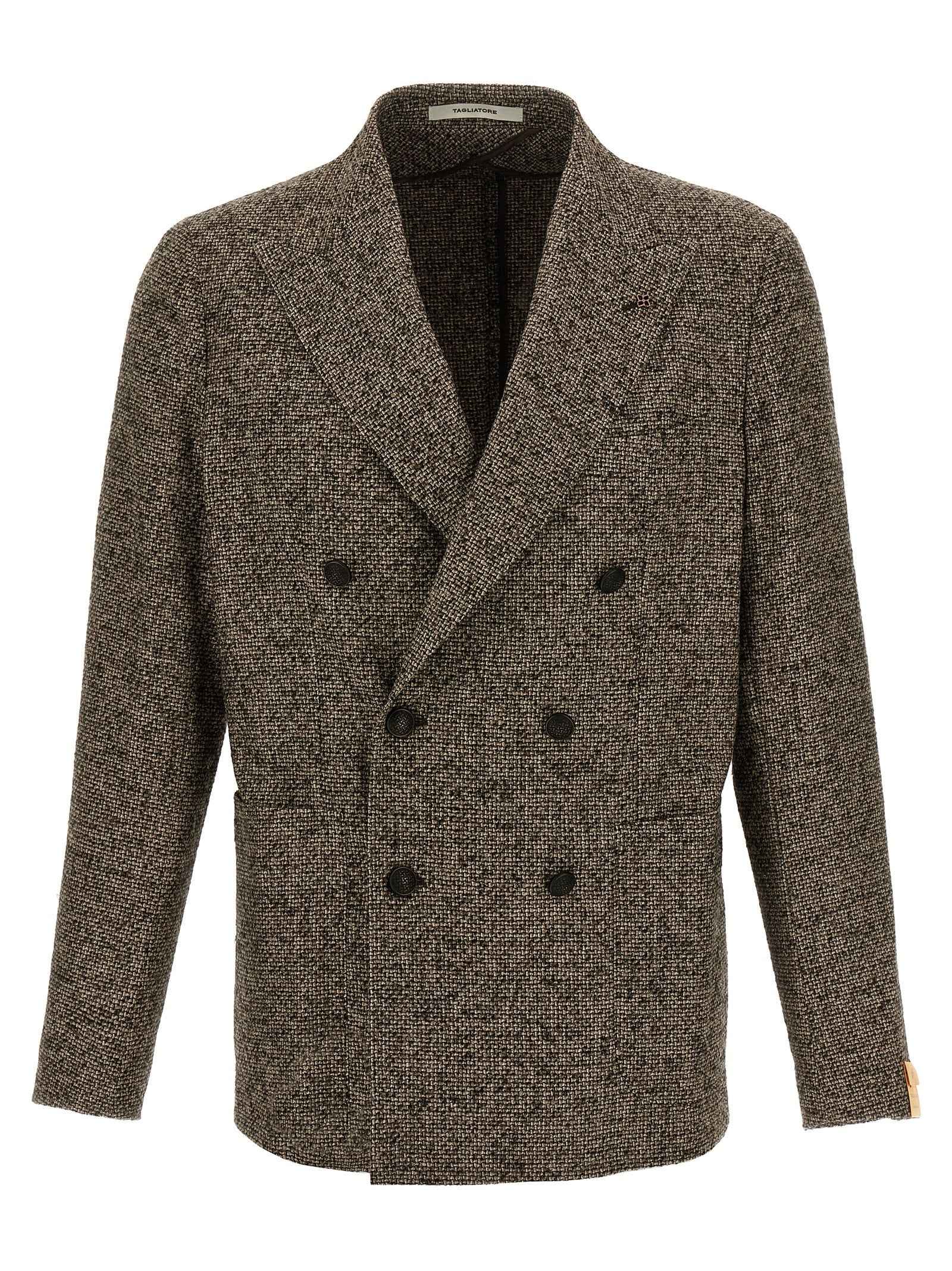 Brown Virgin Wool Blazer