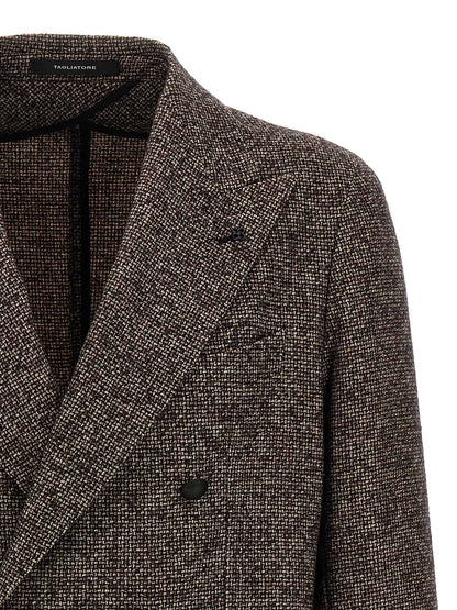 Brown Virgin Wool Blazer