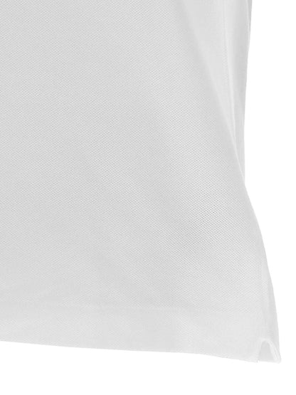 White Cotton Polo Shirt