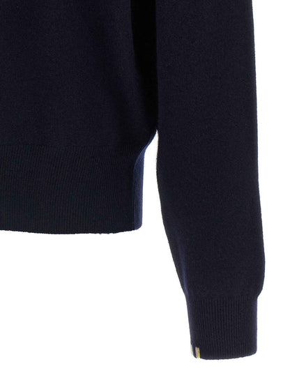 Blue Cashmere Cardigan