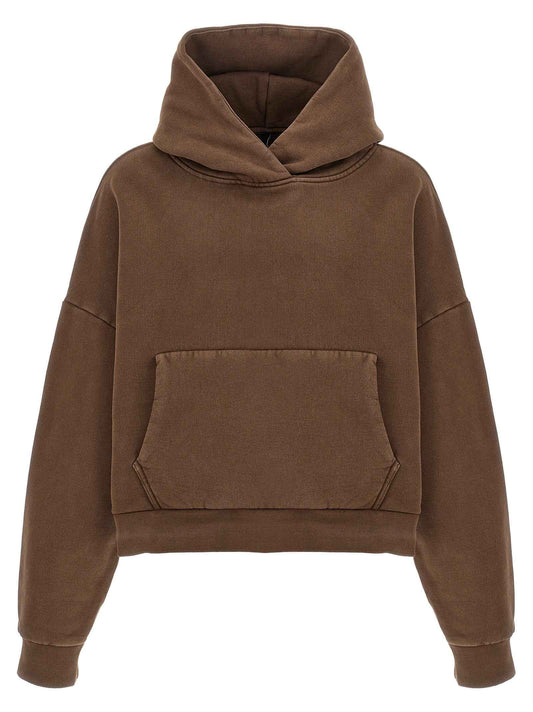 Brown Cotton Sweatshirt