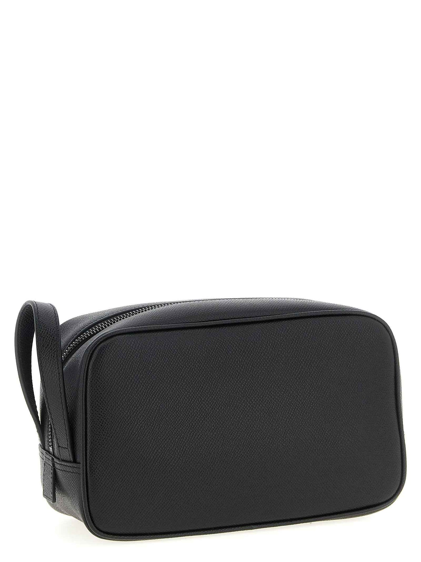 Black Calfskin Leather Wallet