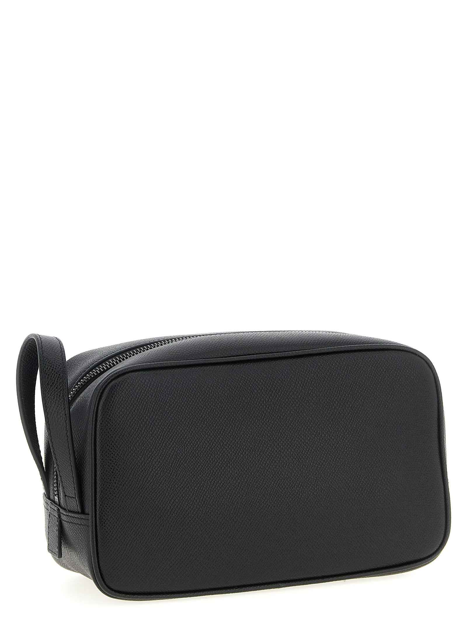 Black Calfskin Leather Wallet