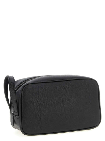 Black Calfskin Leather Wallet