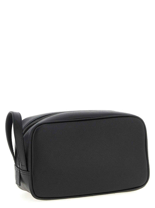 Black Calfskin Leather Wallet