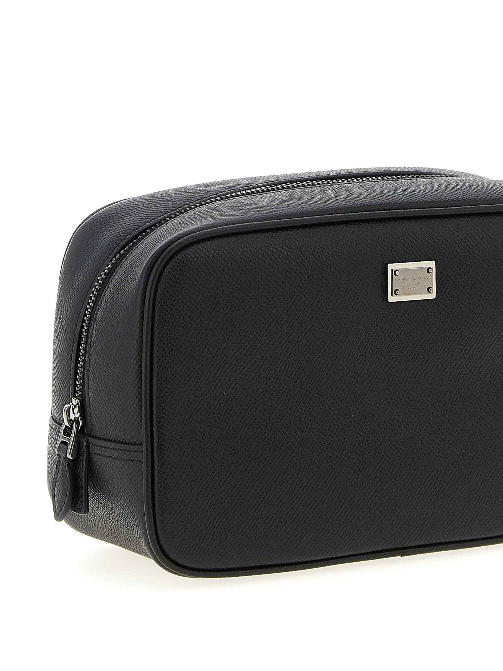 Black Calfskin Leather Wallet