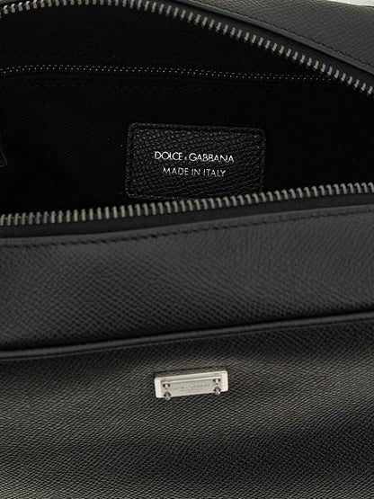 Black Calfskin Leather Wallet