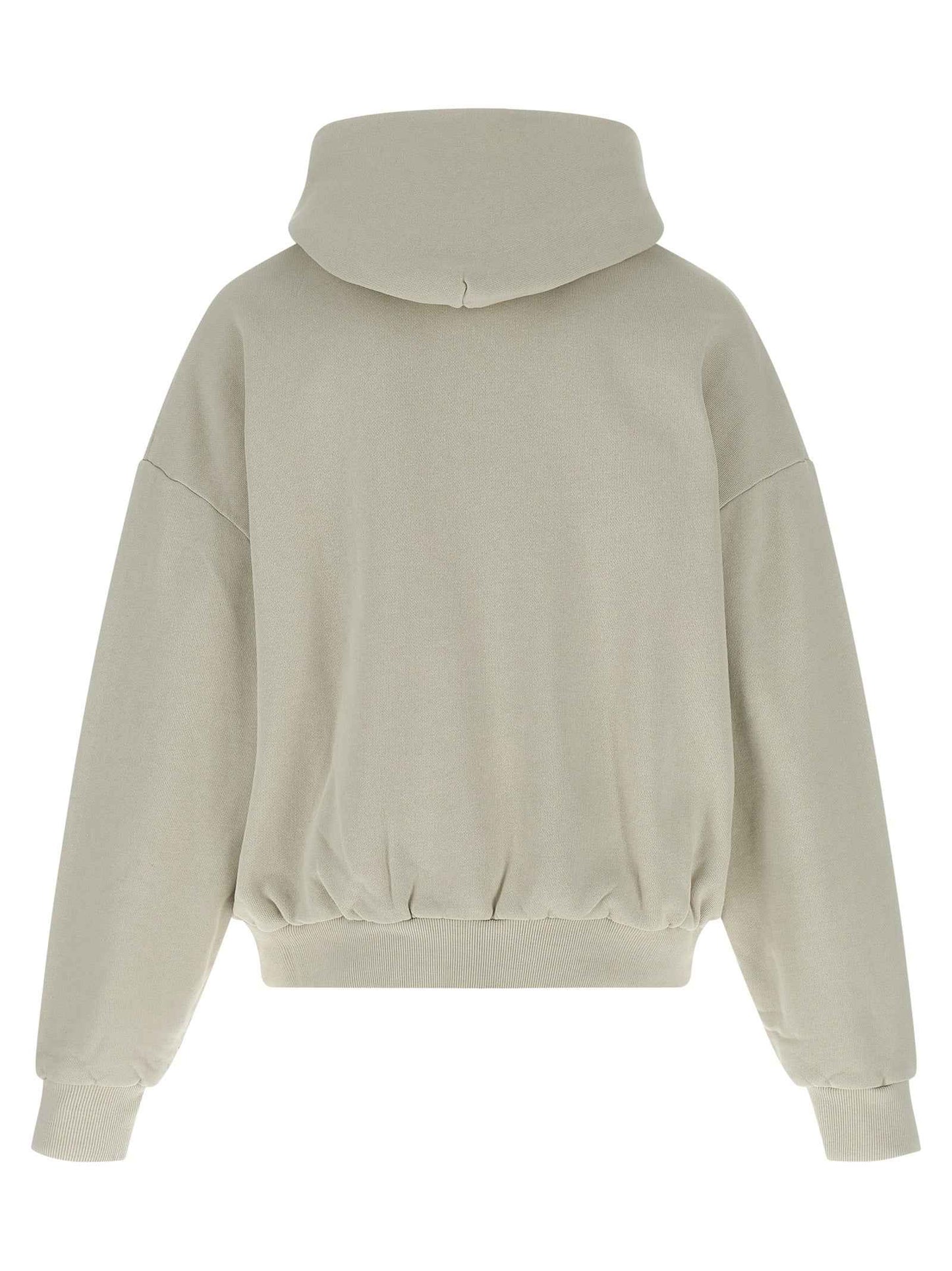 White Cotton Sweatshirt