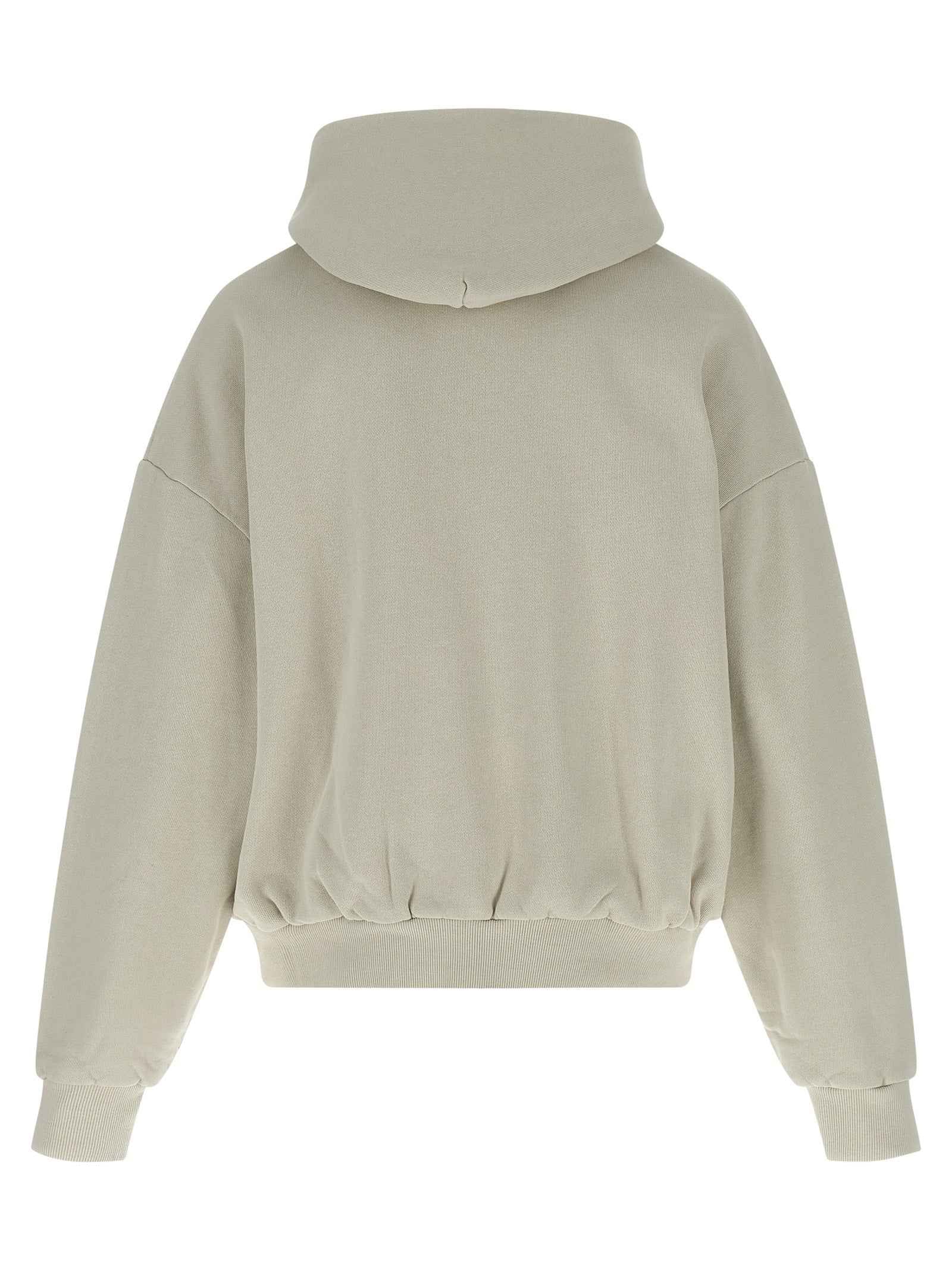 White Cotton Sweatshirt
