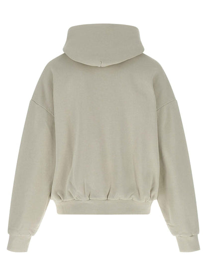 White Cotton Sweatshirt