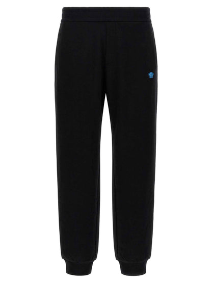 Black Cotton Joggers (Workout Pants)