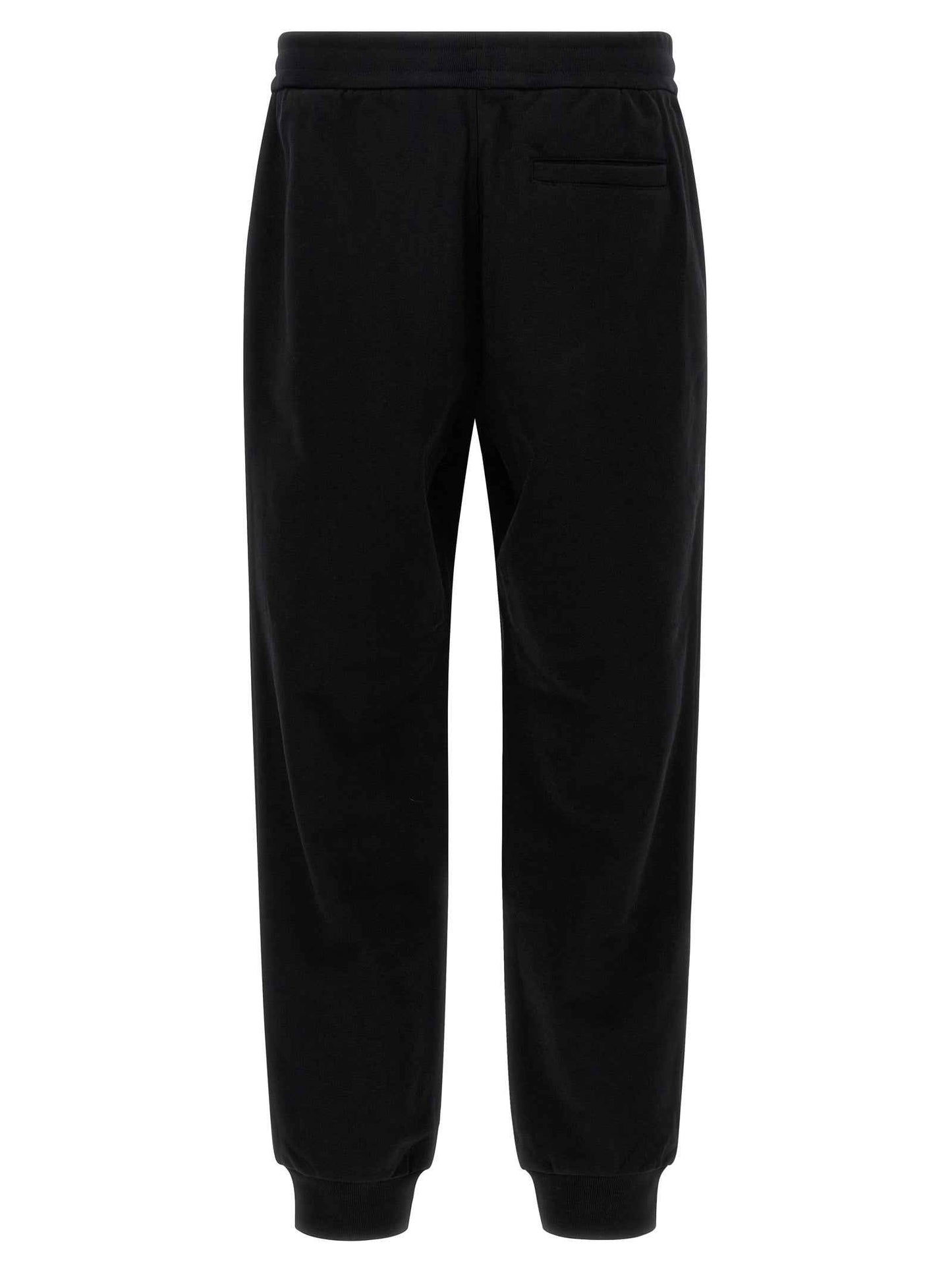 Black Cotton Joggers (Workout Pants)
