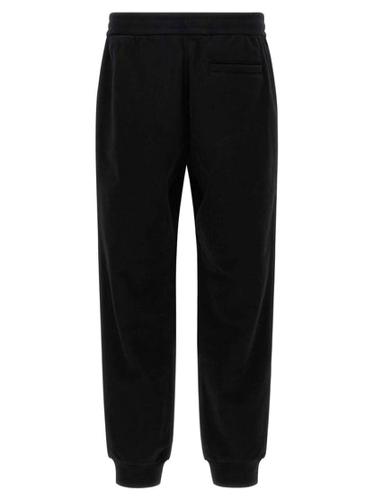 Black Cotton Joggers (Workout Pants)