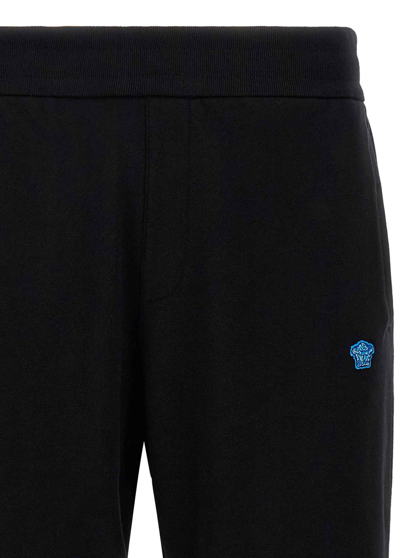 Black Cotton Joggers (Workout Pants)